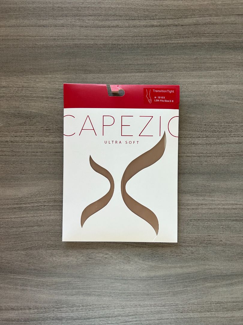 Nude Capezio Ballet Tights, Fits Size 2-6