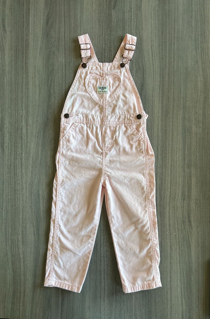 Pink OshKosh B'gosh Overalls, 4T