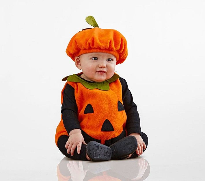 Pottery Barn Kids Pumpkin Halloween Costume for Toddlers - Size 12-24 Months